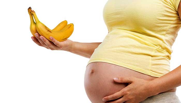 The benefits of the banana for pregnancy